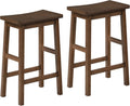 Bamboo Counter‑Height Bar Stools Set