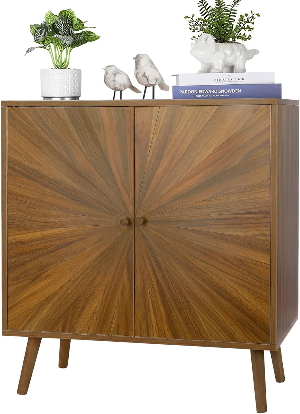 Wooden Modern Storage Sideboard Buffet Cabinet