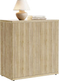Fluted Sideboard Buffet Storage Cabinet
