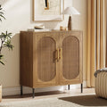 Modern Fluted Storage Sideboard Buffet Cabinet