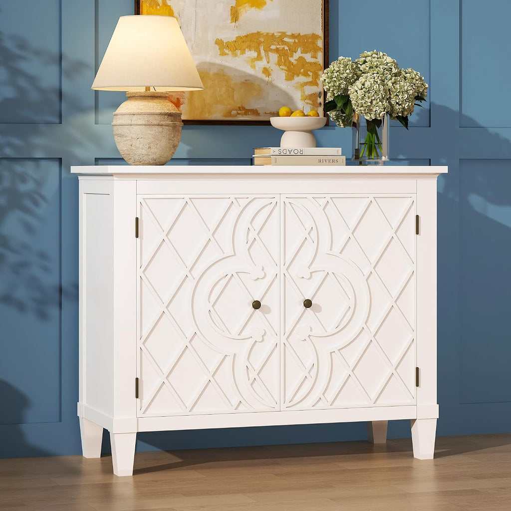 Wood Storage Sideboard Buffet Cabinet