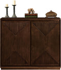 Narrow Wooden Storage Sideboard Buffet Cabinet